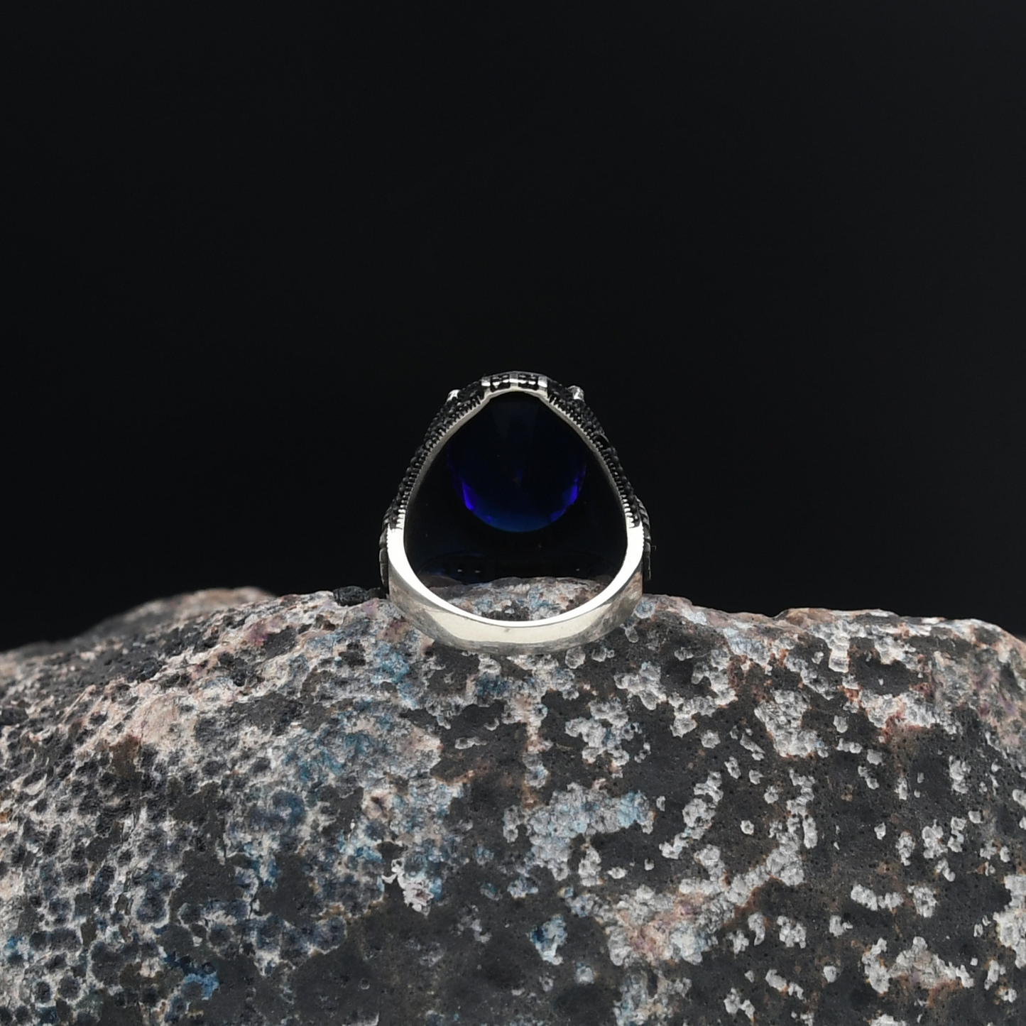 Akrep Figürlü Gümüş Yüzük